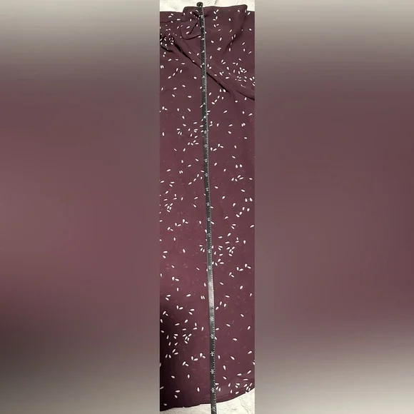 Monday Fun Plum Patterned Blouse Plus Size 3x - Picture 7 of 9